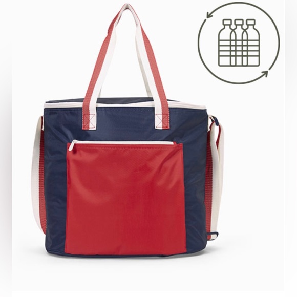 Thirty-One Round About Cooler Tote - Firecracker Colorblock - Picture 3 of 6